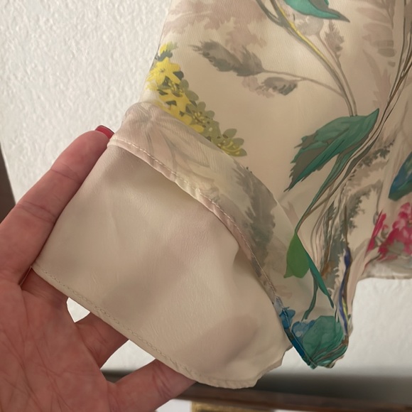 Ted Baker floral printed ruffle top dress - Picture 5 of 15